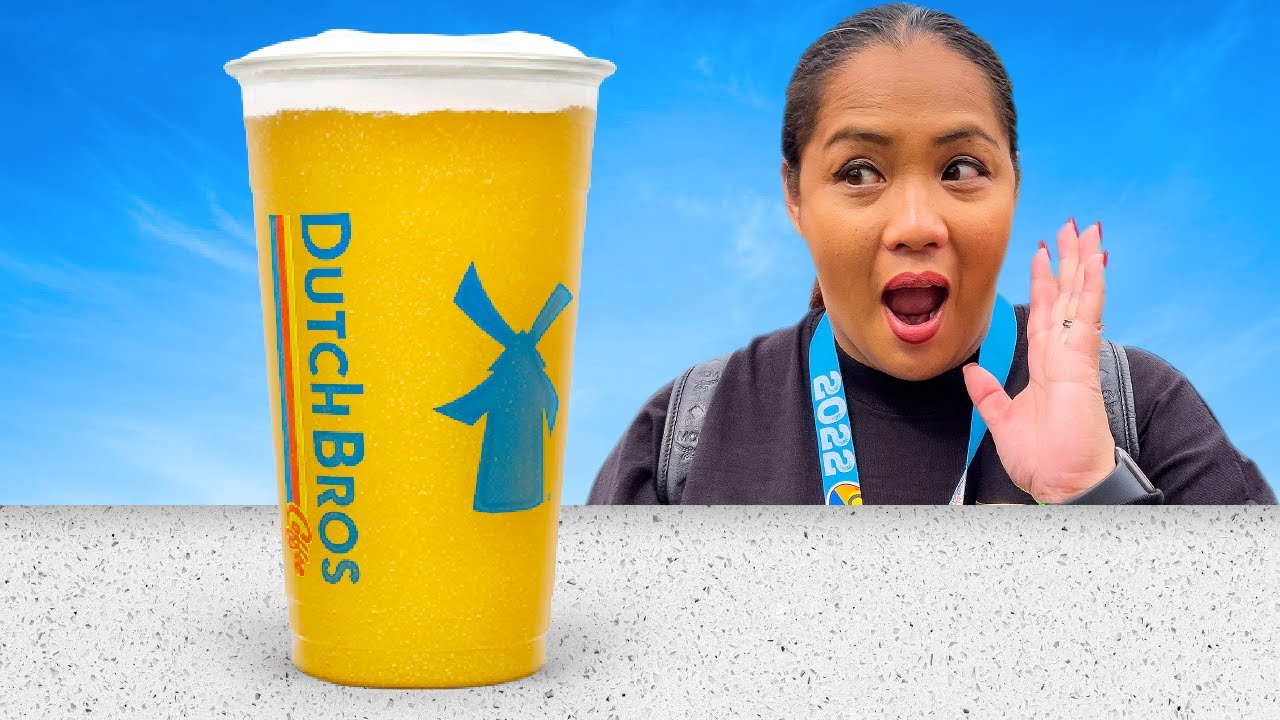 I Tried Dutch Bros Insane New Rebel Energy Drink 😳 YouTube