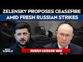 Russia Ukraine War | Zelensky Proposes Temporary Ceasefire Amid Russian Strikes | US Envoys To Visit