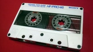 ソニー カセットテープ SONY HF-PRO ホワイト Normal Position TypeⅠRetro Vintage Compact Cassette Collection