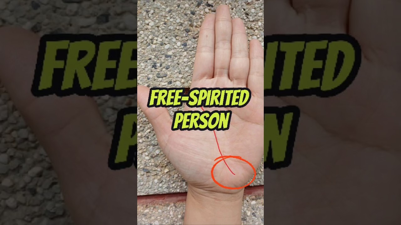 Palm Sign of Someone Suited for Freelance Work, Business, and Trade 