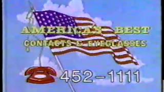 1994 America's Best Contacts & Eyeglasses Albany Commercial