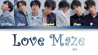 BTS (방탄소년단) - Love Maze Lyrics [Color Coded Han/Rom/Eng]