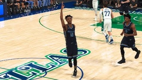 NBA 2K22 Current Gen - Ja Morant Face Creation