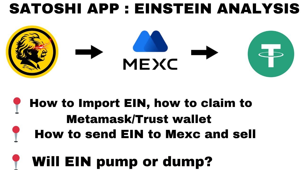 HOW TO CLAIM EINSTEIN (EIN) TO DEX WALLETS, THEN TO MEXC || WILL EIN PUMP  OR DUMP? - YouTube