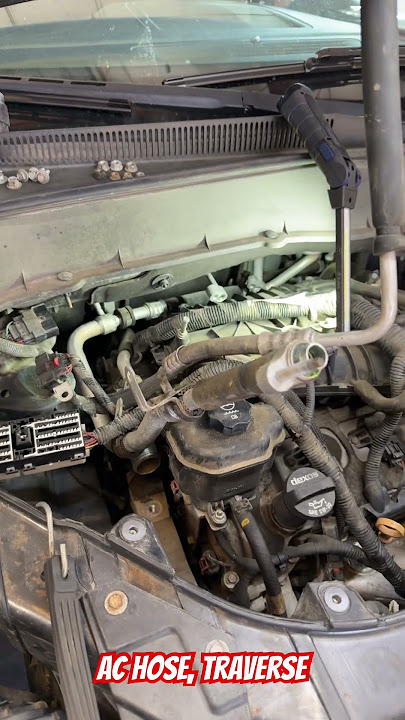 AC refrigerant leak on a Chevy Traverse?