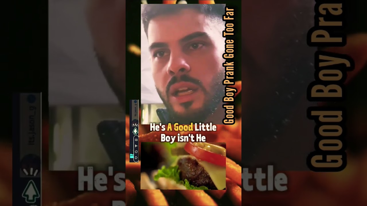 Good Boy Prank On Burger Guy 