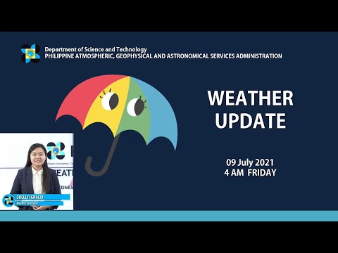 Public Weather Forecast Issued at 4:00 AM July 9, 2021