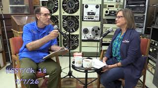 KSSTs A Second Cup Of Coffee With John Mark Dempsey & Library Director Hope Cain Tues, July 7, 2026