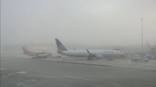 Thanksgiving travel rush already slowed by foggy weather in Florida