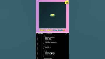 Click Karo, Island Uddta Dekho! Floating Toggle in HTML CSS JavaScript | DevZiaul #Shorts