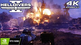 Helldivers 2: 4K Gameplay No Commentary ULTRA Settings | RTX 5090 P1083