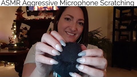 ASMR Aggressive Microphone Scratching(Cover Inside Out)No Talking After Intro