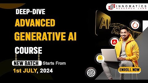 Deep Dive Advanced Generative AI Course for Data Scientists  #generativeai #ai #genai