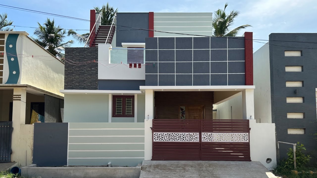 2.5 சென்ட்ல இவ்வளவு பெரிய வீடா !!!🔥🔥🔥 3BHK House for sale in Kanuvai, Coimbatore YouTube