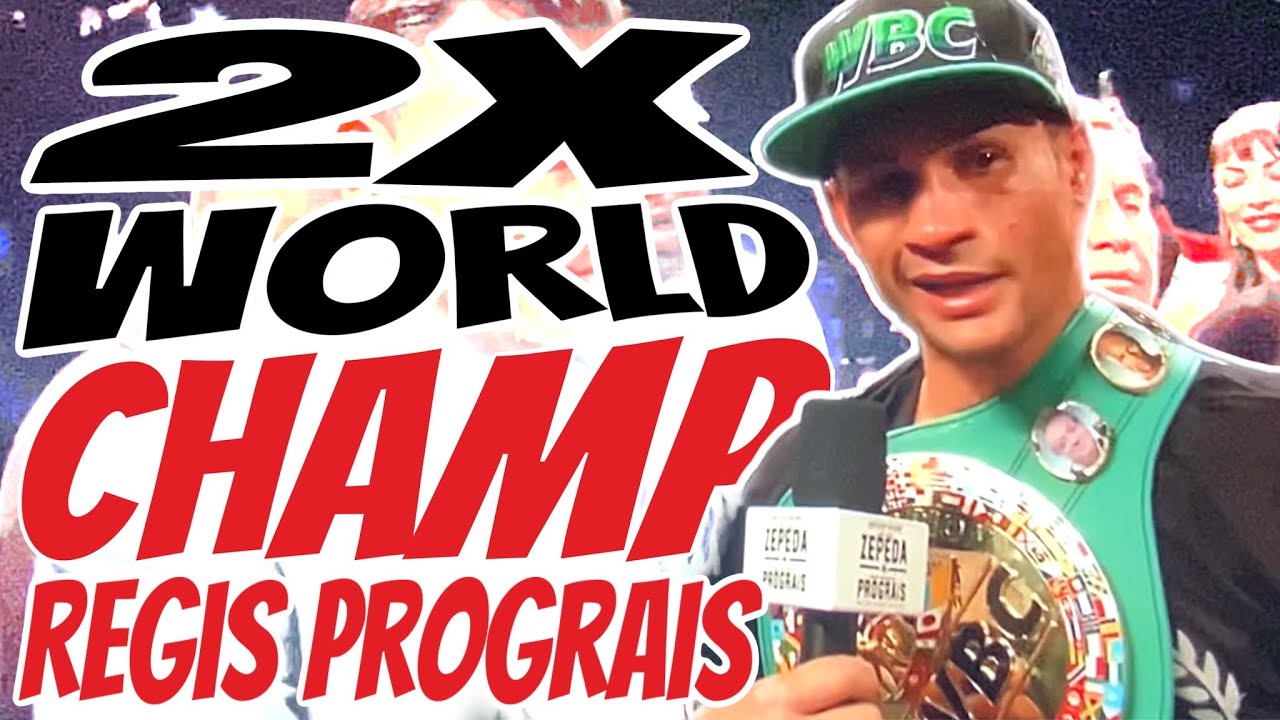 Regis Prograis Post Fight Interview After Dominating Performance And KO Victory Over Jose Zepeda