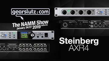 Steinberg AXR4 Thunderbolt Interface - Gearslutz @ NAMM 2019