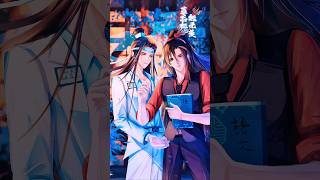 魏婴：蓝湛，你变了，你再也不是那个一本正经的含光君了！ #画画 #drawing #魔道祖师#魏无羡#蓝忘机#学科拟人#art