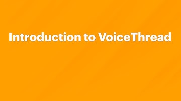 Introduction to VoiceThread