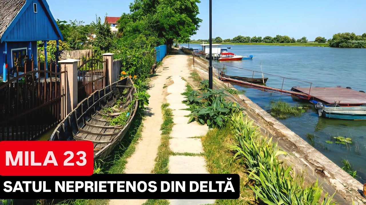 MILA 23, satul NEPRIETENOS din DELTĂ - SĂRACI, dar MOFTUROȘI! - NU găsești CAZARE pentru 1 NOAPTE!