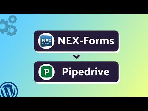 How to Integrate NEX Forms with Pipedrive Using Bit Integrations | WordPress Automation Tutorial