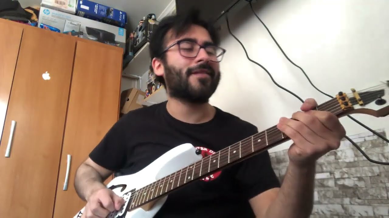 Bon Jovi Bed of Roses (Guitar solo cover) YouTube