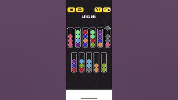Ball Sort Puzzle - Level 958