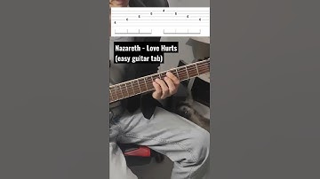 Thumbnail of Easy guitar tab: Nazareth - Love Hurts