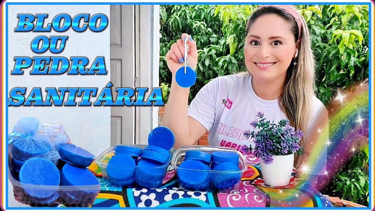 PEDRA SANITÁRIA OU BLOCO SANITÁRIO 🤑VASO SANITÁRIO PERFUMADO E HIGIENIZADOS 💰-FATURE MUITO ECONÔMICO