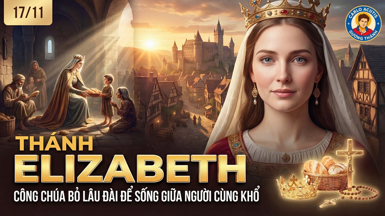 ⭐THÁNH ELIZABETH–CÔNG CHÚA BỎ LÂU ĐÀI ĐỂ SỐNG GIỮA NGƯỜI CÙNG KHỔ