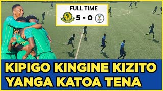 MNA HESABU LAKINI 😄 !! MECHI YA KIRAFIKI NYINGINE YANGA YAFANYA BALAA TENA 