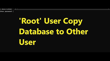 How to copy data from one user source  database to another user destination database?