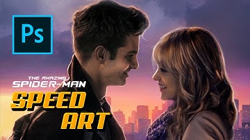 PETER & GWEN Photo manipulation Speed Art
