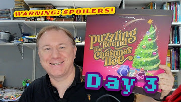 Puzzling Round the Christmas Tree Day 3 Advent Calendar