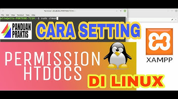 PANDUAN PRAKTIS CARA SETTING PERMISSION HTDOCS DI LINUX #tutorial #cara #linux #htdocs #xampp #akses