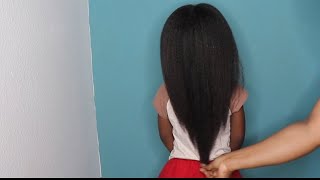 MY 4 YEAR OLD NATURAL HAIR CARE UPDATE FROM BOLD SPOT TO WAISTLINE/VIDEO AND PICTURE INCLUDED