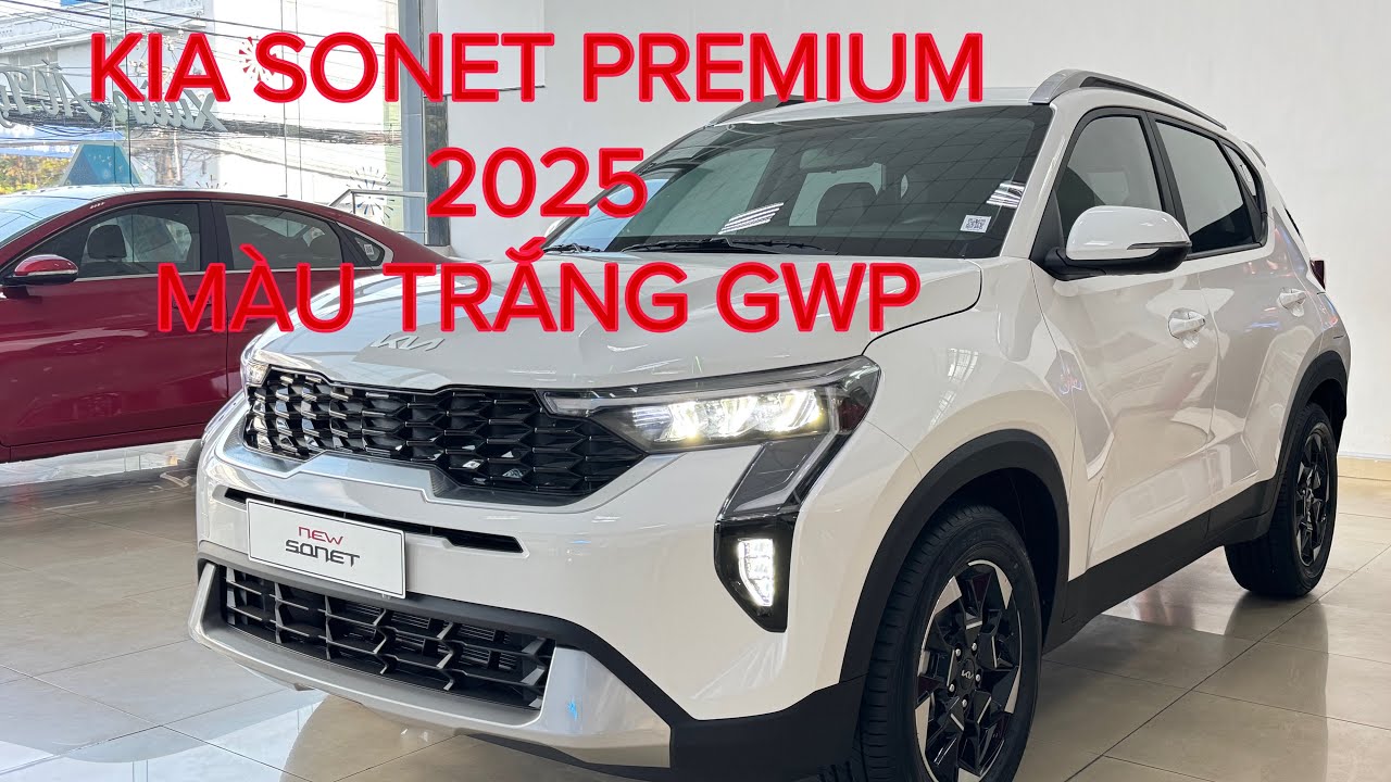 KIA SONET 2025 | Bản Premium | Màu Trắng GWP | Chi tiết ngoạt thất và nội thất