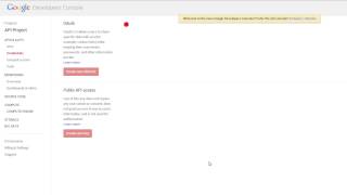 Google Client ID and Cilent Secret