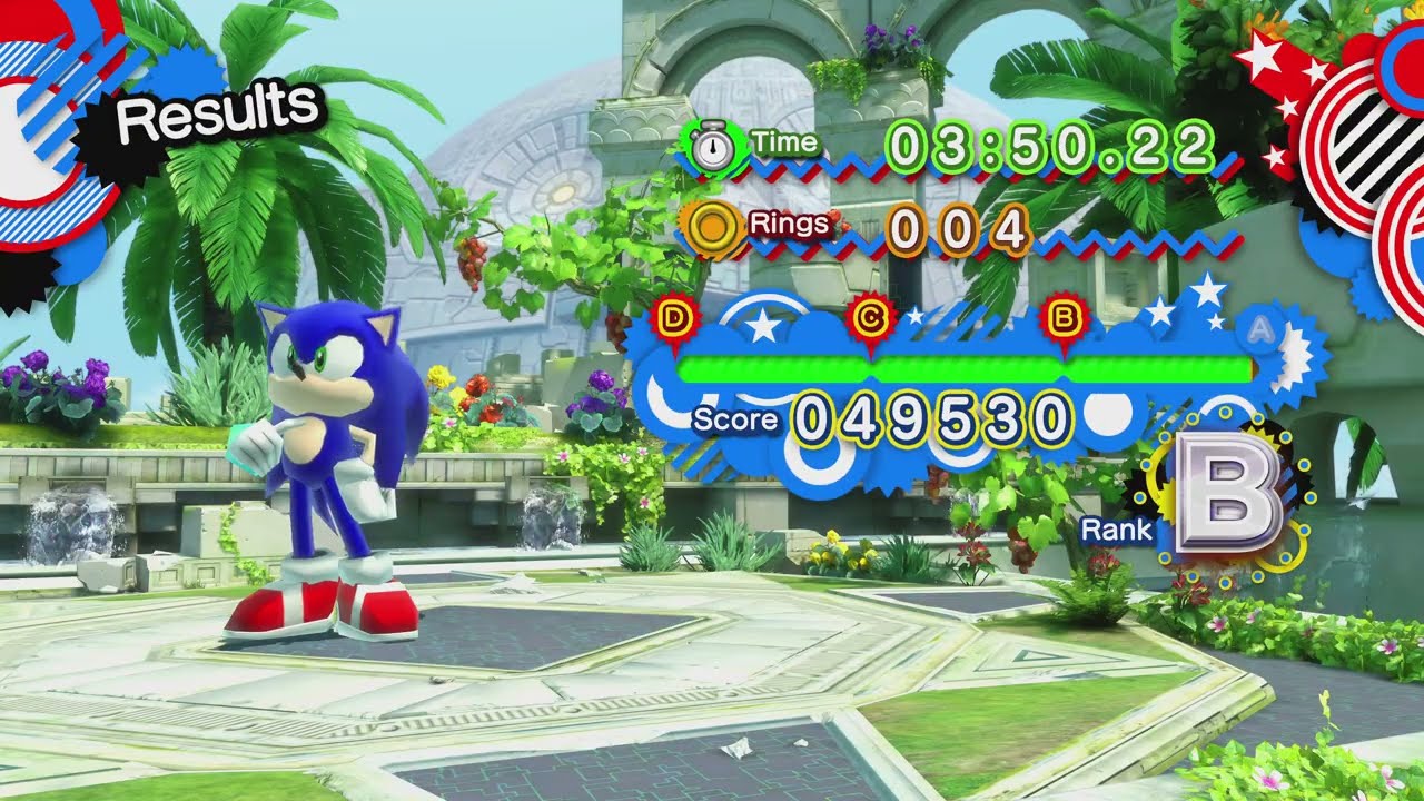 Sonic Gens Sky sanctuary and Death egg robot