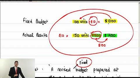Flexed and Flexible Budgets, #acca, #cima, #icmap