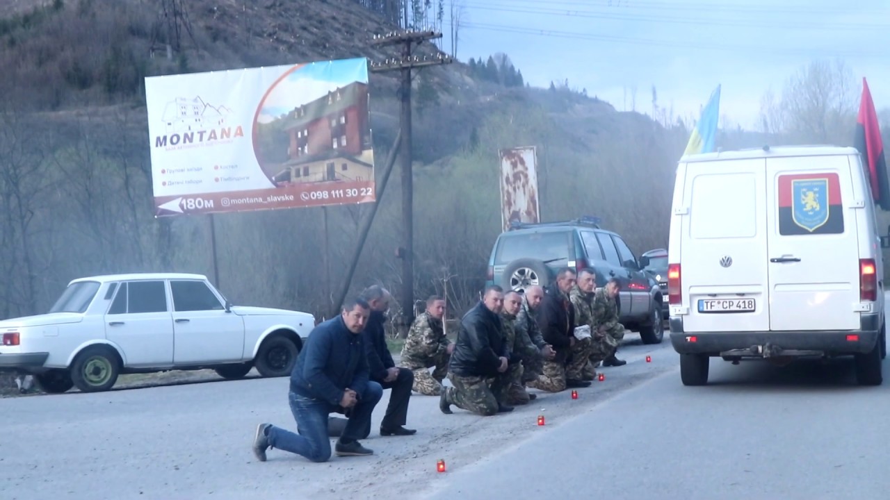 Зустріч Героя Андрія Альошина зі Славська.