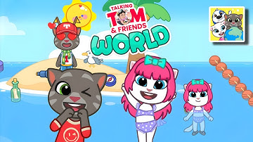 Talking Tom & Friends: World – Part 4: Who Forgot the Swimsuits?! 😱👙Gameplay On (IOS,ANDROID)