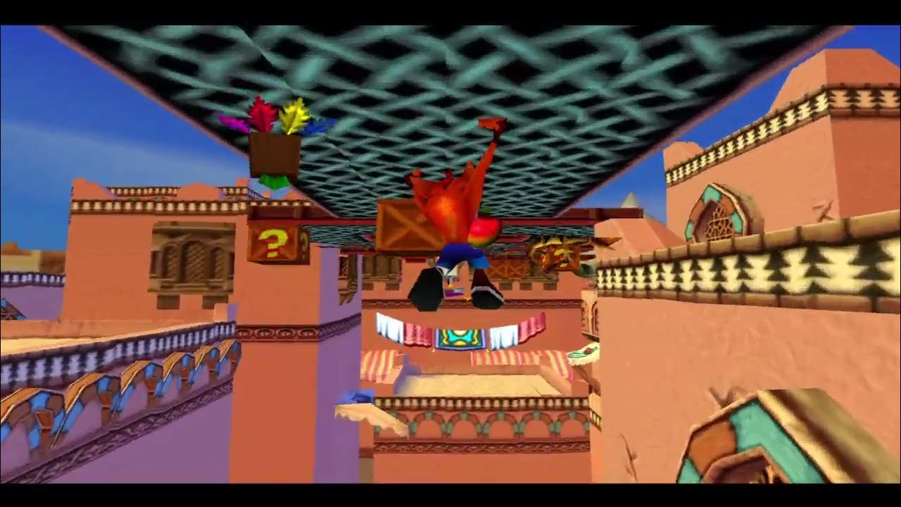 Crash Bandicoot 3 Warped Gameplay Walktrough ePSXe Emulator Part 4
