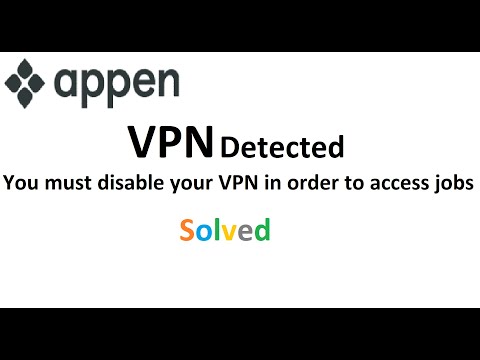 VPN detected - Appen Contributor Portal - Solved