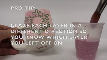 UNDERGLAZING BISQUEWARE