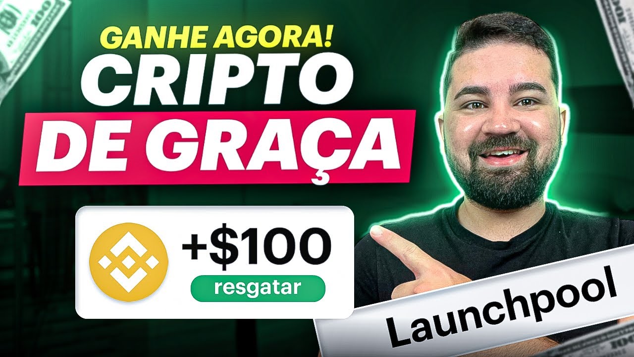 GANHE $100 DE GRAÇA NA BINANCE | FAÇA ISSO AGORA! (BINANCE LAUNCHPAD)