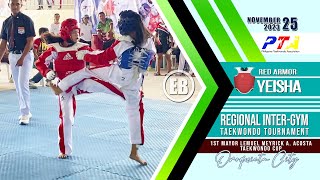 Yeisha At Oroquieta City Regional Inter-Gym Taekwondo Tournament 2023-1125 Eb Naxe