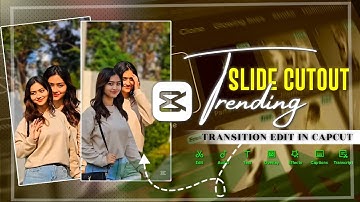 CapCut Trending Transition Effect 🔥🤯 CapCut Slide Cutout Transition Tutorial 📈⚡