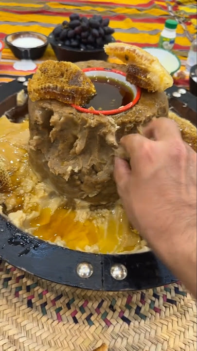 This is the most powerful breakfast in Saudi Arabia #shortsvideo