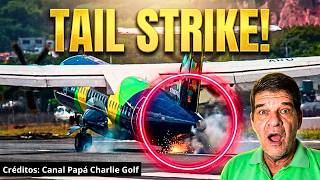 Conheça o Tail Strike. Vídeo do incidente com o ATR da Azul Linhas Aéreas