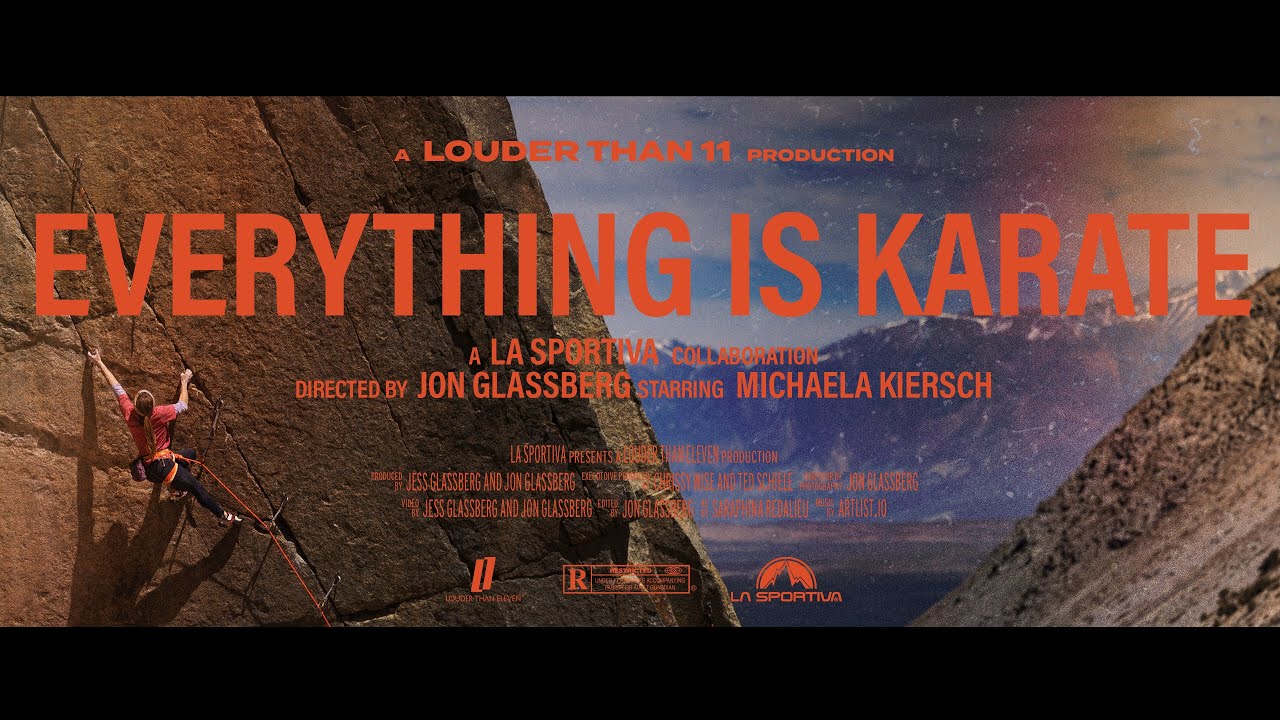 “Everything is Karate” (5.14c) with Michaela Kiersch